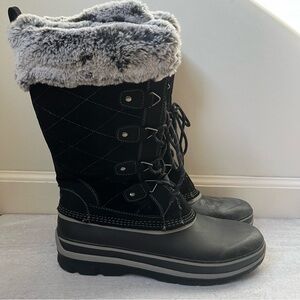 Khombu Lace Up Winter Snowboots 11